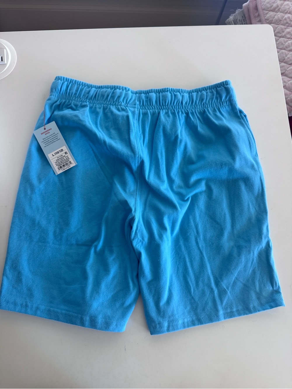 Cat & Jack Blue Kids Shorts Elastic Waist